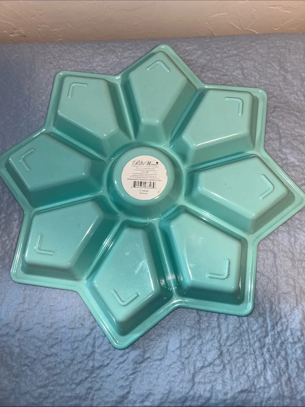 The Pioneer Woman Patchwork Medley Melamine Divided Star Serve Tray